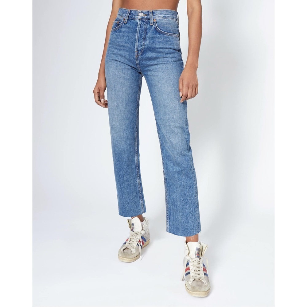 Re/Done Stove Pipe Jeans 27